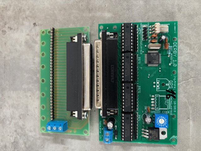 Prozessorplatine für Derby 19 RC